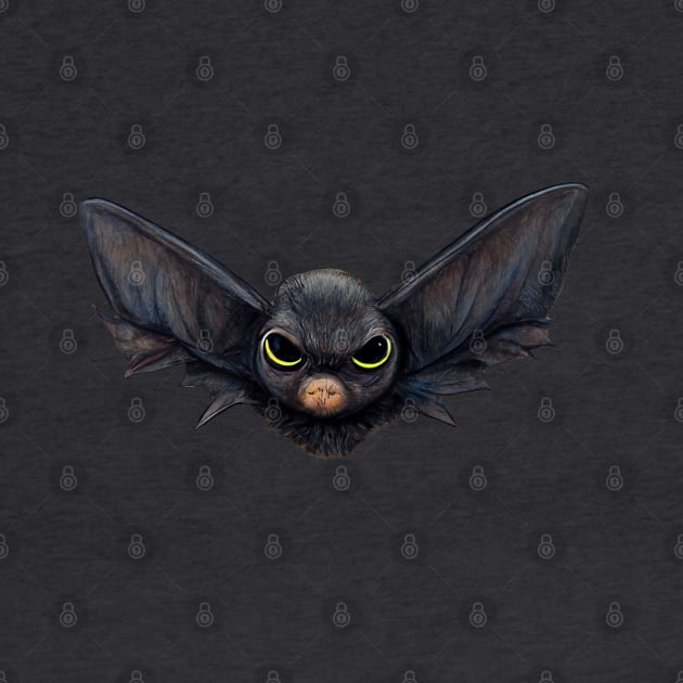 Cute Little Flying Bat. by Salogwyn